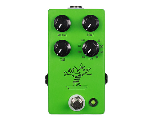 JHS Bonsai, un pedal que reúne el sonido de 9 Tube Screamers y